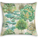 Tree Topia Pillow, Green