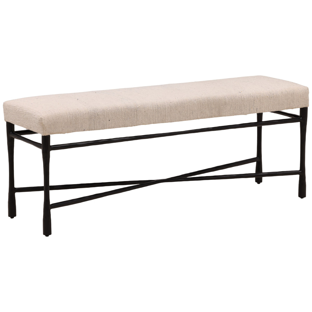 Trystan Bench, Cream