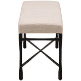 Trystan Bench, Cream