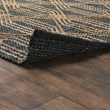 Tustin Rug, Blue Charcoal/Natural