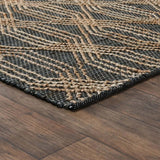 Tustin Rug, Blue Charcoal/Natural