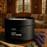 Cozy Tiny Home Candle Refill-Candle Tin-High Fashion Home