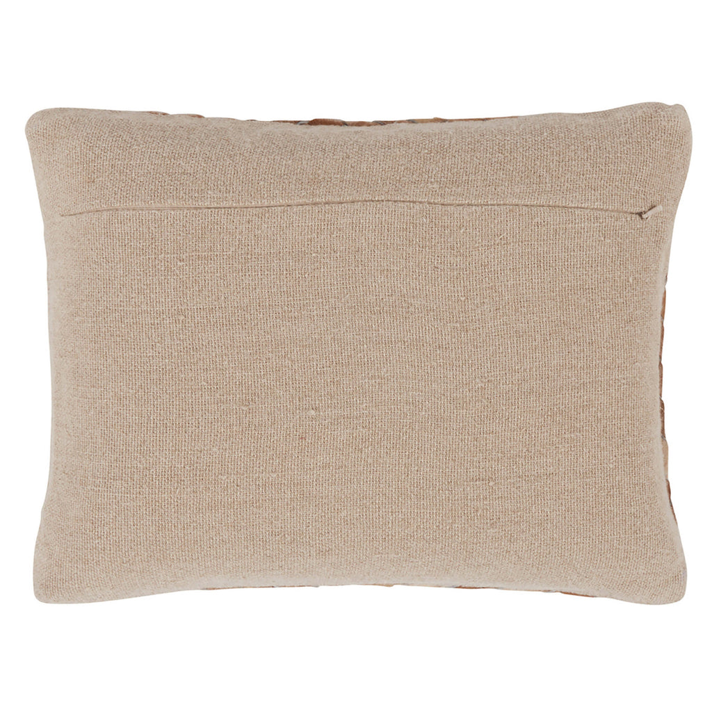 Bradley Lumbar Pillow, Brown Hide High Fashion Home