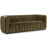 Vanty Sofa, Olive Green-Furniture - Sofas-High Fashion Home