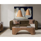 Vanty Sofa, Olive Green-Furniture - Sofas-High Fashion Home