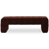 Verity Bench, Warm Brown-Furniture - Benches-High Fashion Home