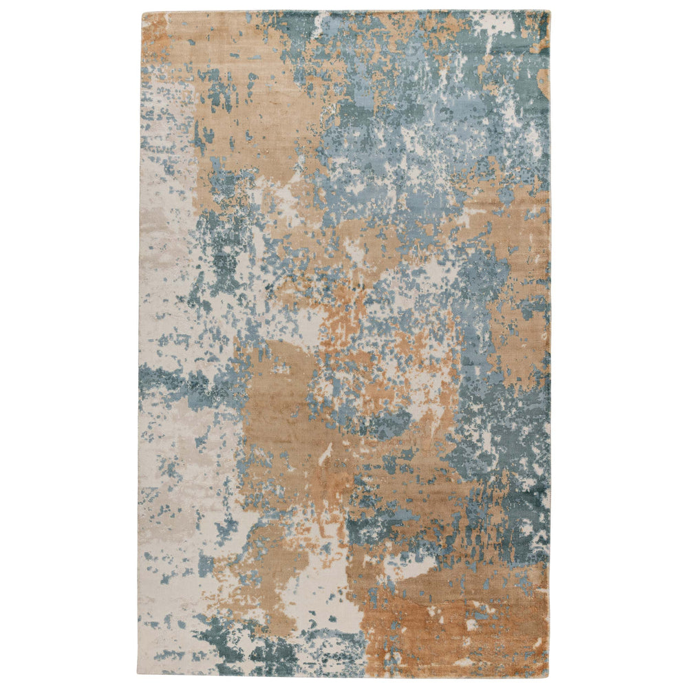 Vienna Distressed Rug, Mineral Blue Multi