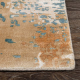 Vienna Distressed Rug, Mineral Blue Multi