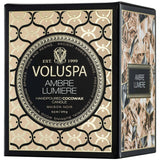 Voluspa Candle Ambre Lumiere, Classic Candle-Accessories-High Fashion Home