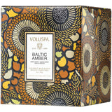 Voluspa Candle Baltic Amber, Classic Candle-Accessories-High Fashion Home