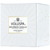 Voluspa Candle Bourbon Vanille, Classic Candle-Accessories-High Fashion Home