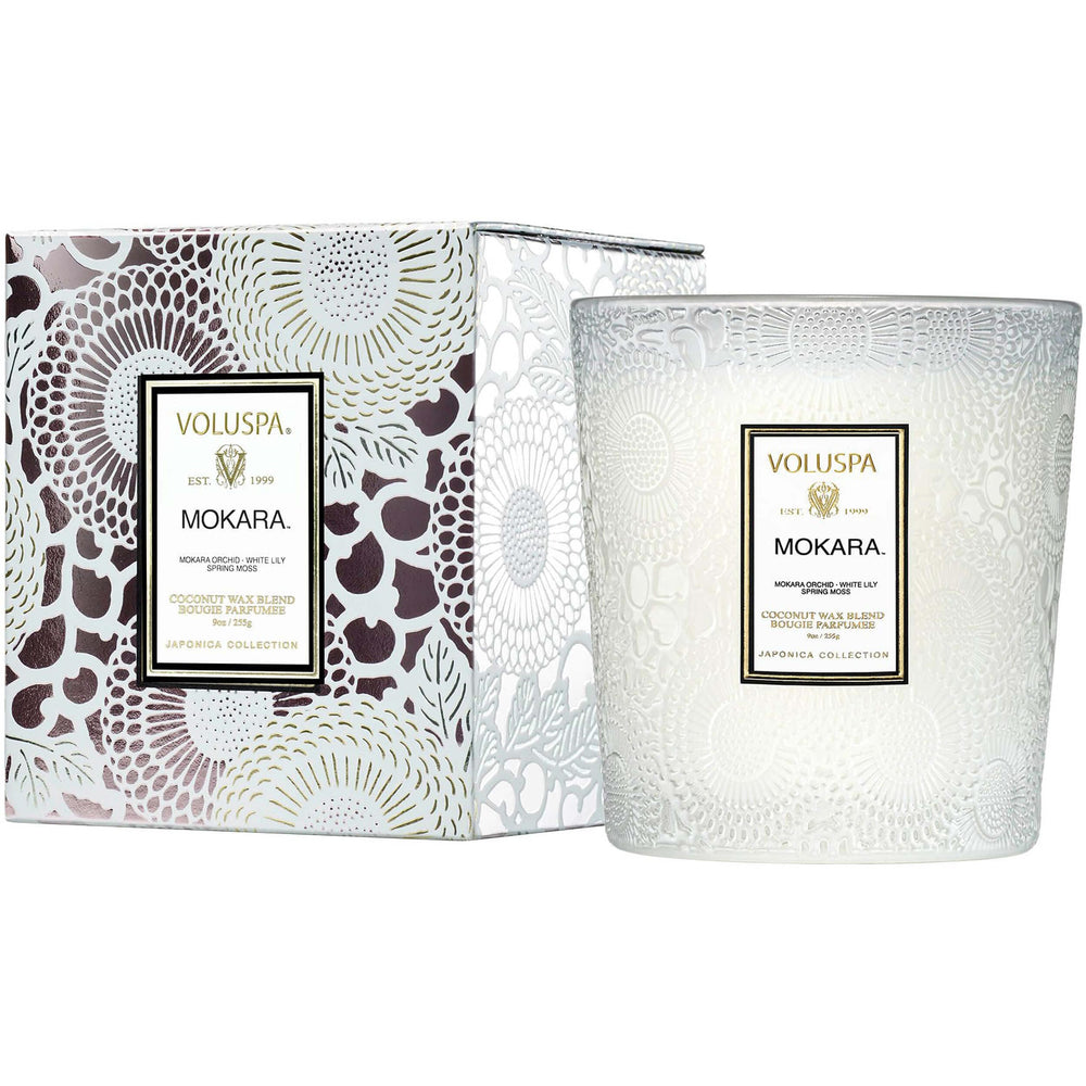 Voluspa Candle Mokara, Classic Candle-Accessories-High Fashion Home