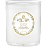 Voluspa Candle Suede Blanc, Classic Candle-Accessories-High Fashion Home