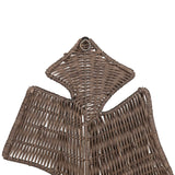 Wicker Wall Decor, Brown
