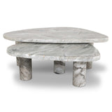 Zion Nesting Coffee Table Set, Sage Onyx by Four Hands-Furniture - Accent Tables-High Fashion Home