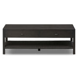 Zuma Coffee Table, Smoked Black by Four Hands-Furniture - Accent Tables-High Fashion Home