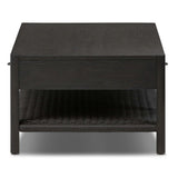 Zuma Coffee Table, Smoked Black by Four Hands-Furniture - Accent Tables-High Fashion Home