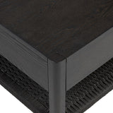 Zuma Coffee Table, Smoked Black by Four Hands-Furniture - Accent Tables-High Fashion Home
