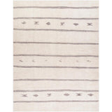Becki Owens x Livabliss Rug Rivi BORC-2300, Ivory/Black/Medium Brown-Rugs1-High Fashion Home