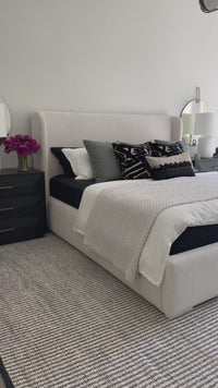 Restore Bed, Cottony Ivory