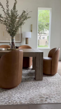 Abaso Dining Table, Rustic Wormwood by Four Hands