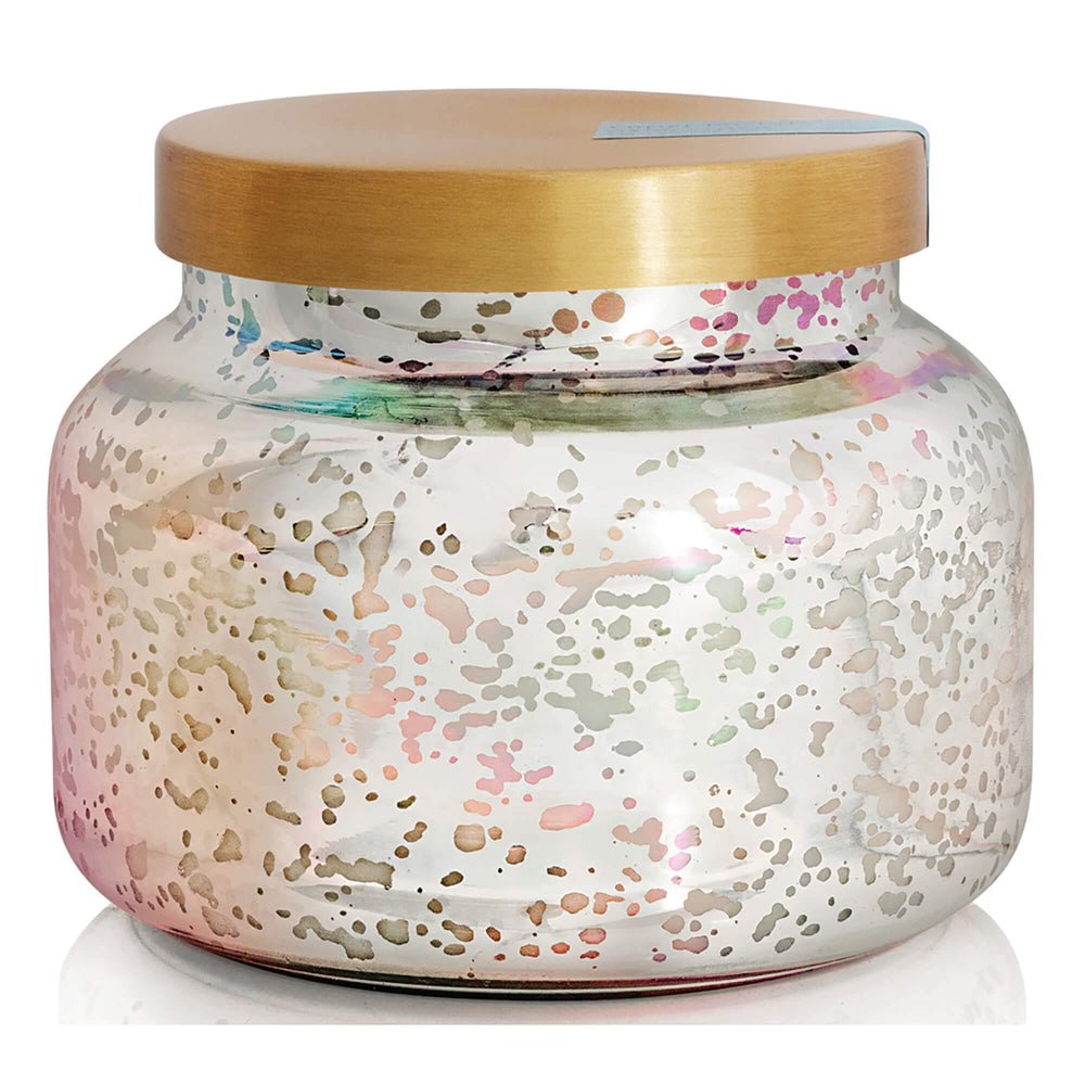 Capri Blue Candle Volcano, Mercury Iridescent Jar-BedBath-High Fashion Home