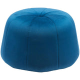 Dulcet Ottoman, Blue - Furniture - Chairs - High Fashion Home