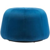 Dulcet Ottoman, Blue - Furniture - Chairs - High Fashion Home