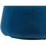 Dulcet Ottoman, Blue - Furniture - Chairs - High Fashion Home