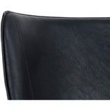 Franklin Dining Chair,Vintage Black - Furniture - Chairs - High Fashion Home