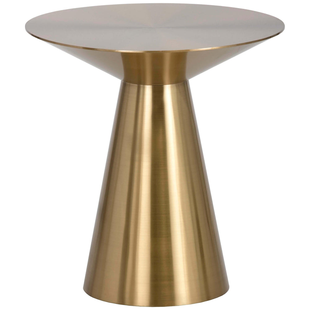 Carmel Side Table, Gold - Furniture - Accent Tables - High Fashion Home