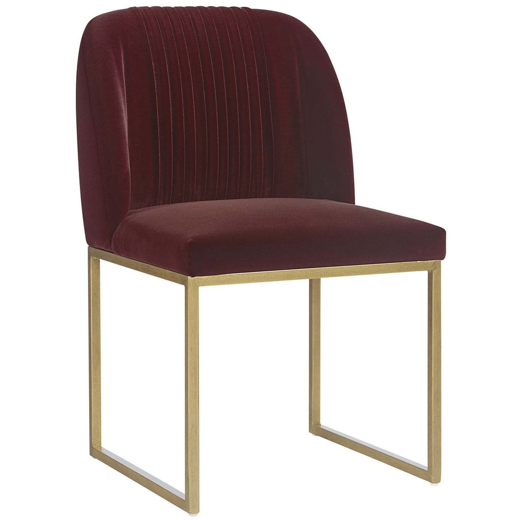 Nevin Dining Chair, Merlot, Set of – High Fashion Home