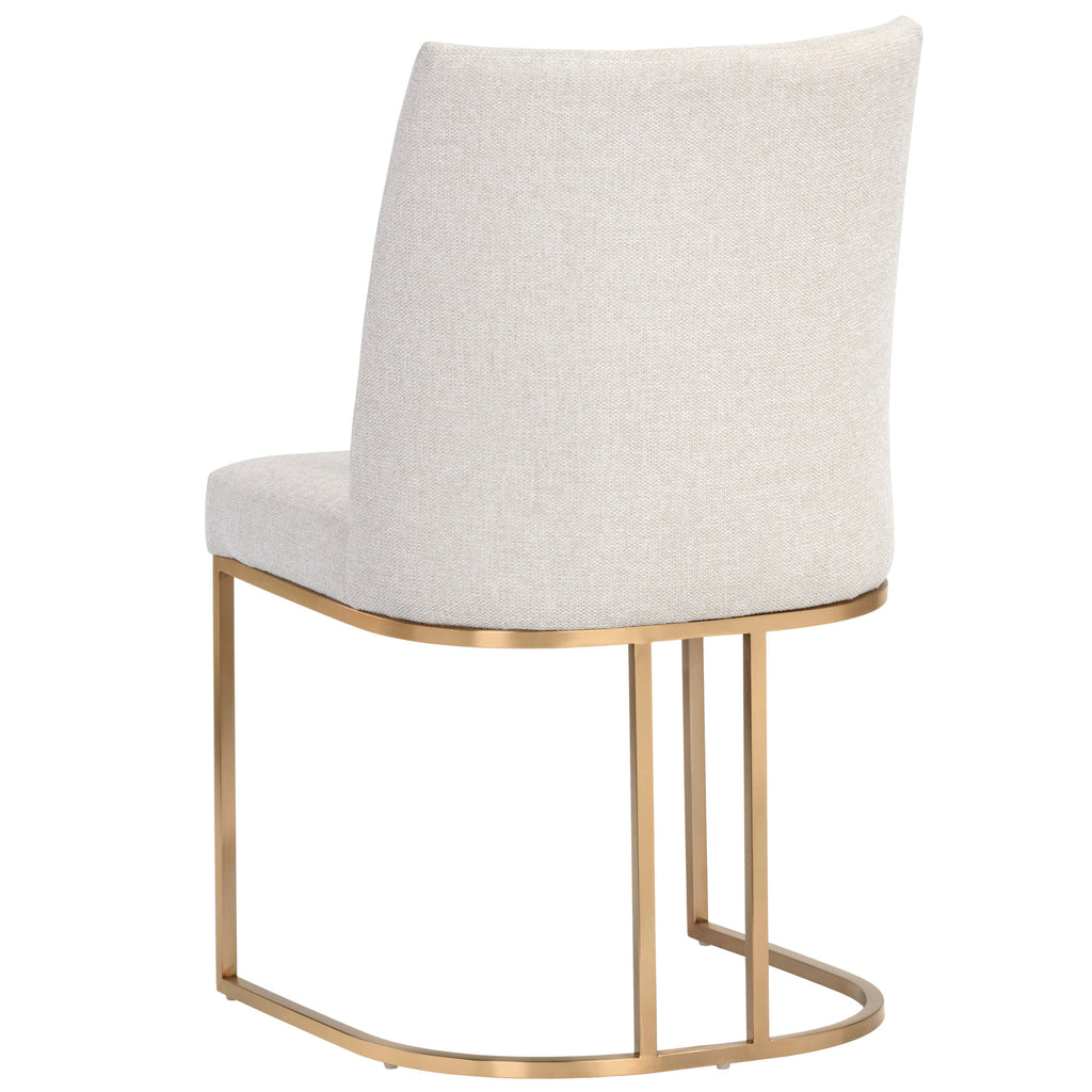 Rayla Dining Chair, Belfast Oatmeal, Set of 2 High Fashion Home