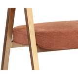 Burgos Arm Chair, Belfast Rust, Set of 2-Furniture - Dining-High Fashion Home