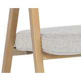 Burgos Arm Chair, Belfast Heather Grey, Set of 2-Furniture - Dining-High Fashion Home