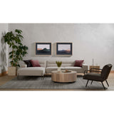 Hudson Round End Table, Ashen Walnut by Four Hands