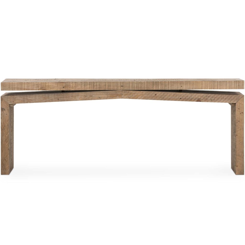 Matthes Reclaimed Pine Console Table, Sierra Rustic Natural High Fashion Home