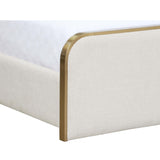 Tometi King Bed, Chacha Cream-Furniture - Bedroom-High Fashion Home