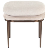 Koffi Stool, Meg Taupe/Chacha Cream-Furniture - Chairs-High Fashion Home