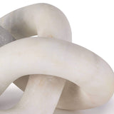 Cassius Marble Sculpture, White-Accessories-High Fashion Home