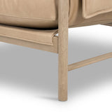 Harrison Leather Chair, Palermo Nude by Four Hands