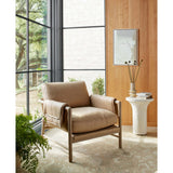 Harrison Leather Chair, Palermo Nude by Four Hands