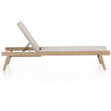 Delano Outdoor Chaise, Washed Brown-Furniture - Chairs-High Fashion Home