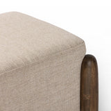 Oaklynn 21" Ottoman, Alcala Wheat by Four Hands