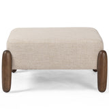 Oaklynn 32" Ottoman, Alcala Wheat by Four Hands