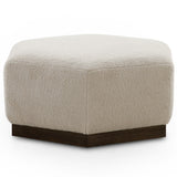 Livi 36" Ottoman, Cardiff Taupe by Four Hands