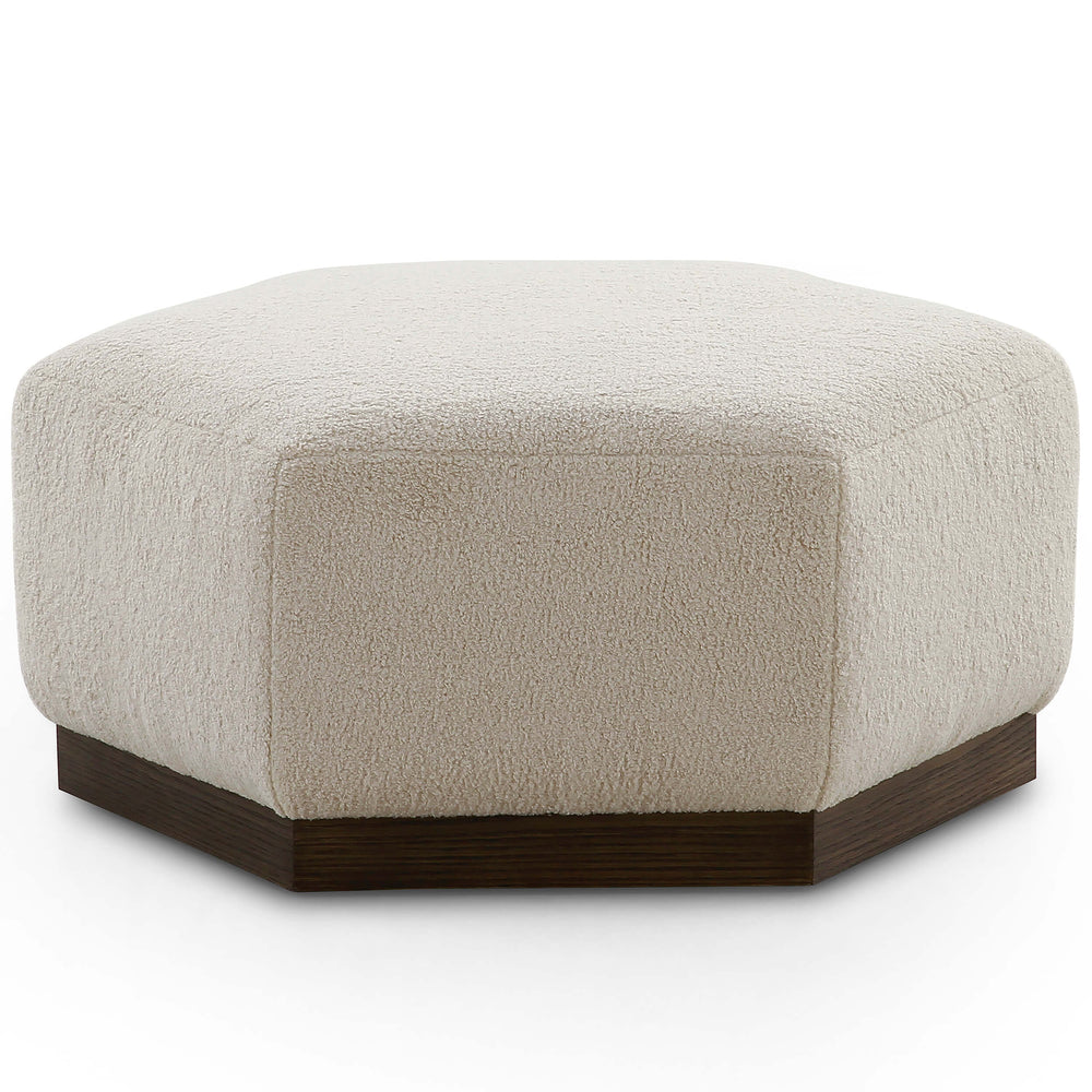 Livi 36" Ottoman, Cardiff Taupe by Four Hands