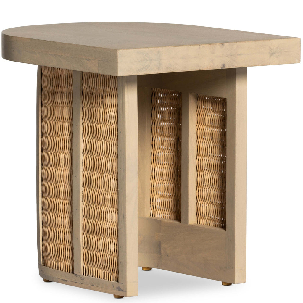 Lucinda End Table, Natural Mango High Fashion Home
