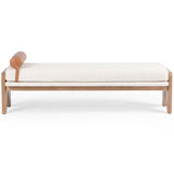 Conlen Bench, Gibson White-Furniture - Chairs-High Fashion Home