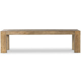 Abaso Dining Table, Rustic Wormwood